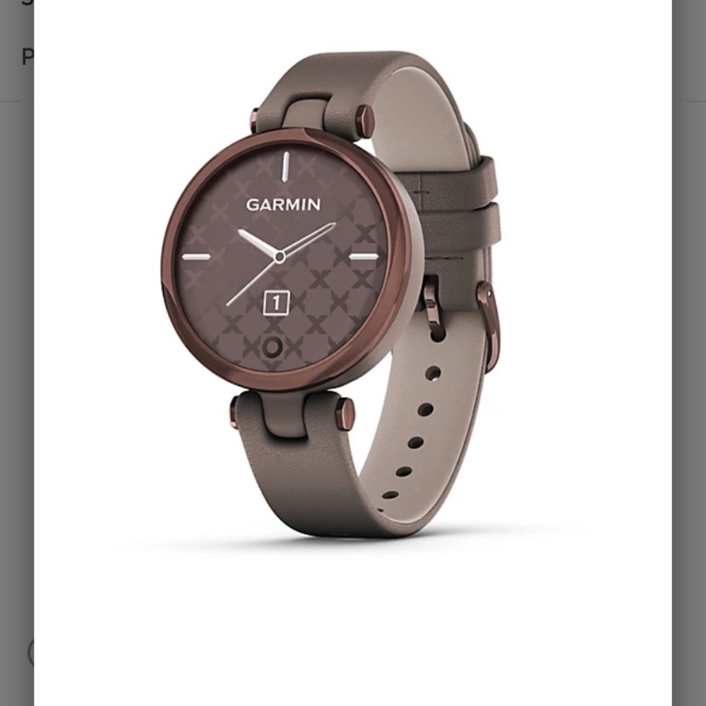 Garmin Lily Smartwatch Classic Edition - Like New with box and extra band.